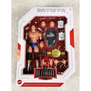 WWE Ultimate Edition Batista Greatest Hits 2024 Action Figure Mattel New